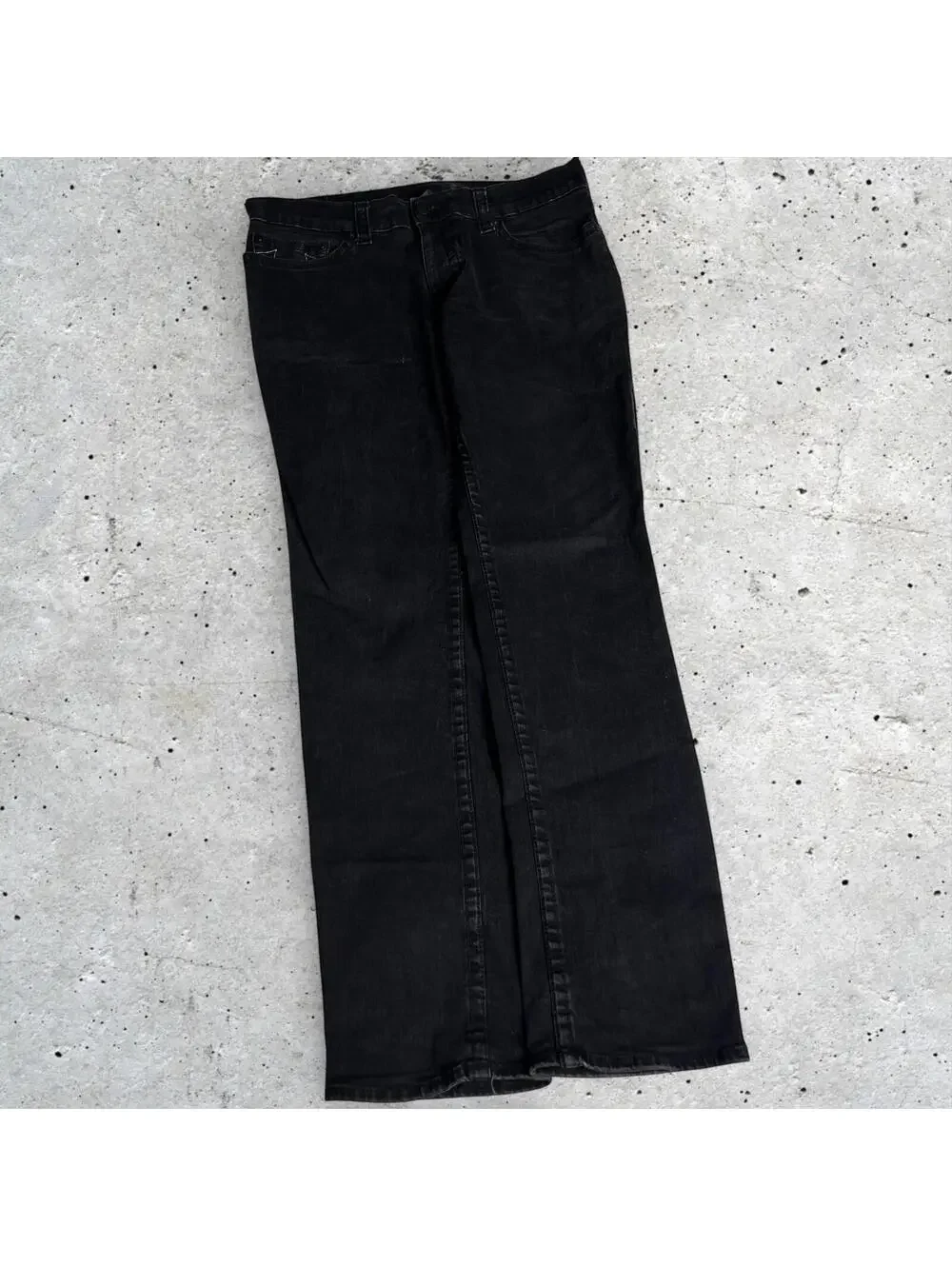 GENO True Religion Relaxed Slim Straight Leg Jeans Size 38